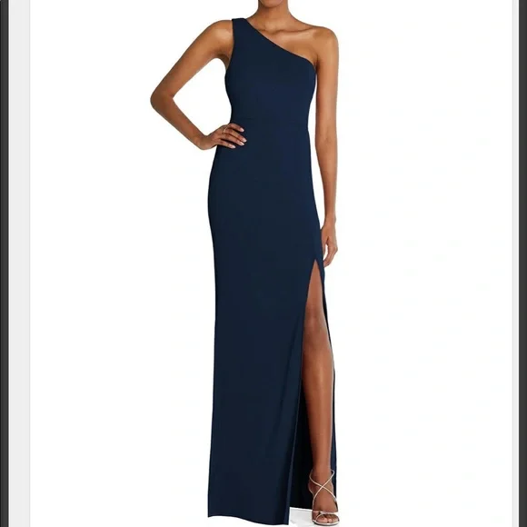 thread bridesmaid dresses Thread Bridesmaid Th089 Strapless Scoop Back Maxi Dress With Front Sli  YDG